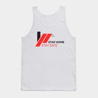Stay home, stay safe-  Social Distancing Tank Top